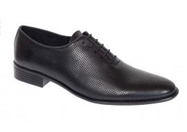Pantofi barbati eleganti negri din piele naturala LGKR35NPF